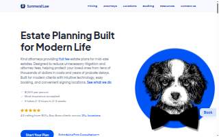 Summerall Law, P.C. of Tracy website