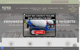 Tracy Top Soil website