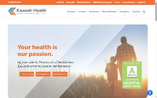 Kaweah Health Tulare Clinic website