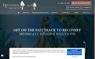 Orthopaedic Associates Medical Clinic, Inc. website