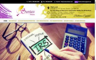 Suntax Solutions website