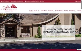Allen Mortuary website