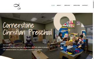 Cornerstone Christian Preschool website