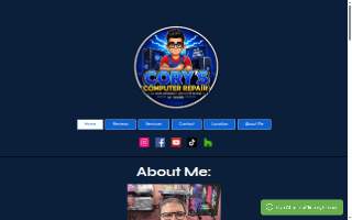 Cory's Computer Repair website