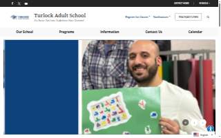 Turlock Adult School website