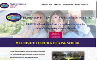 Turlock Driving School Inc website