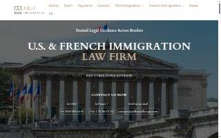 Arif Law Offices, P.C. France and United States Immigration Law Firm - California Office website