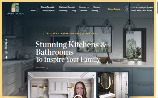 Cabinet, Flooring & Bath Design website