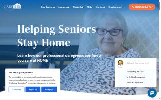 Care To Stay Home website