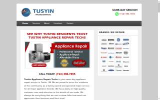 Complete Appliance Repair website