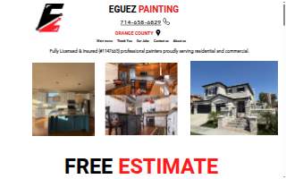 Eguez Painting website