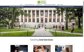 HEC Tutoring website