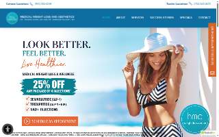 HMC - Medical Weight Loss Center website