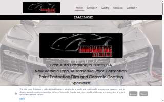Innovative Detailing website