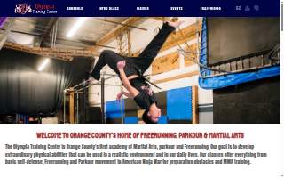 Olympia Training Center website