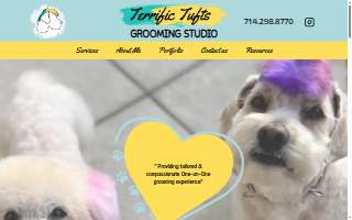 Terrific Tufts website