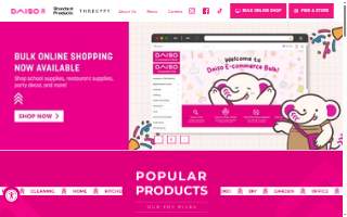 Daiso - Japanese Household Goods of Union City website