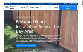 Hermanos Fence of Union City website