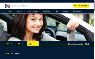 Northcal driving school of Union City website