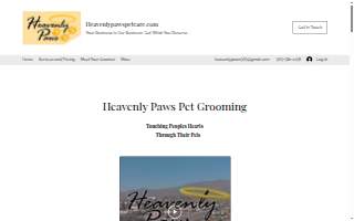 Heavenly Paws website
