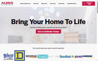 Aleco Electric website