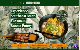 barzar eatery website