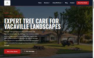 Heritage Tree Solutions website