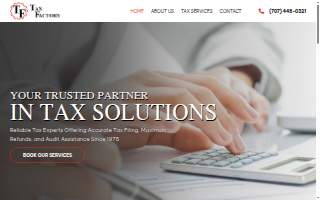 Tax Factory website