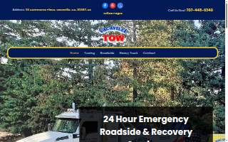 Vacaville Tow website