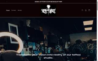 Golden Rose Tattoo Studio website