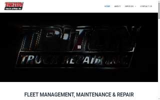 Triton Truck Repair Inc. website