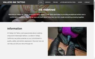 Vallejo ink tattoo website