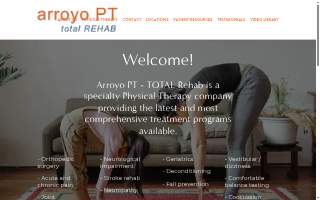 Arroyo Physical Therapy of Hesperia website