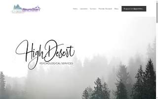 High Desert Psychological Services website