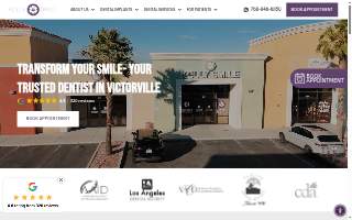 Kelly Smile Dentistry Victorville website