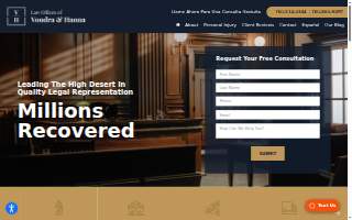 Law Offices of Vondra & Hanna website