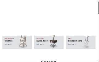 Meraki Home Furniture website