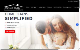 Mojave River Mortgage website