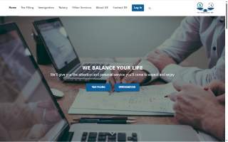 Balance Bookkeeping, Tax, and Notary website