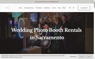 Creative Corner Rentals / Photo Booth Rental of Vineyard website