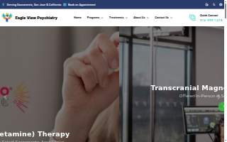 Eagle View Psychiatry - TMS, Spravato (Esketamine) & Psychotherapy Clinic website