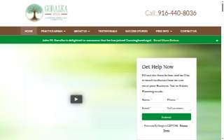 Goralka Law Firm, PC of Vineyard website