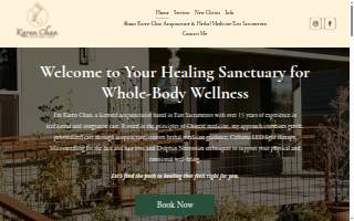 Karen Chan Acupuncture & Herbal Medicine of Vineyard website