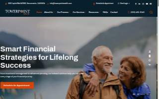 Towerpoint Wealth of Vineyard website
