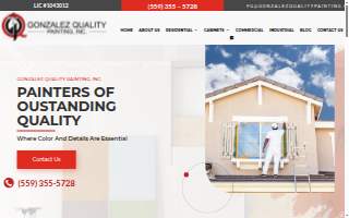 Gonzalez Quality Painting website