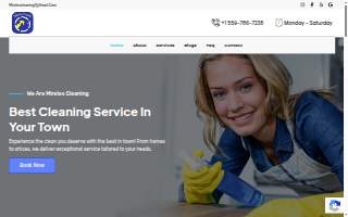 Mireles Cleaning Services website