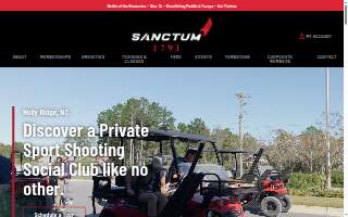 Sanctum Tattoo Studio website
