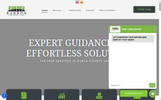Barron Income Tax- Vista website