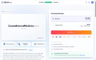 Coastal Internal Medicine website