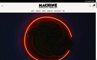 Machine Print Shop website